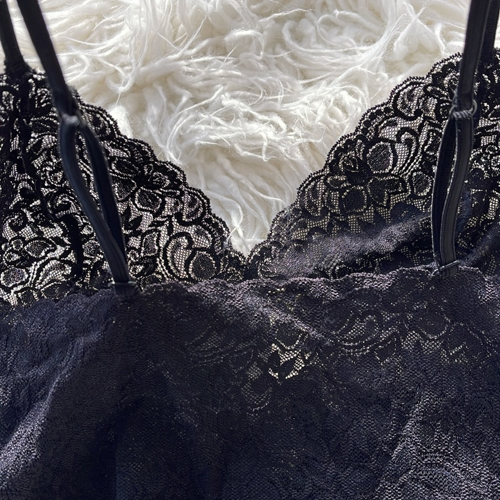 Hillary & Hanson Intimates XL Black Lace Bra - Picture 4 of 10